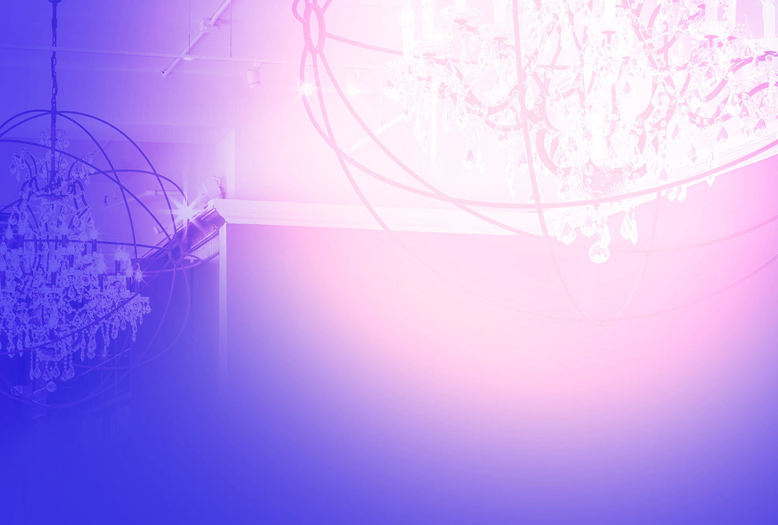 Abstract design with geometric shapes on a gradient background