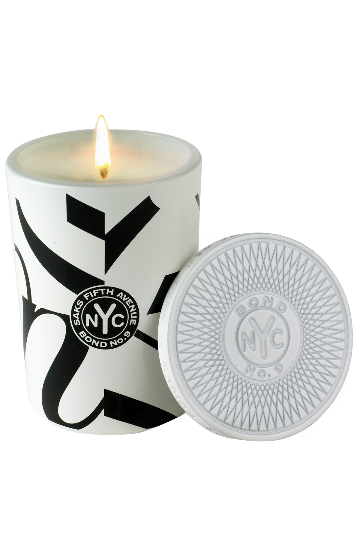 Saks For Her Scented Candle Bond New York