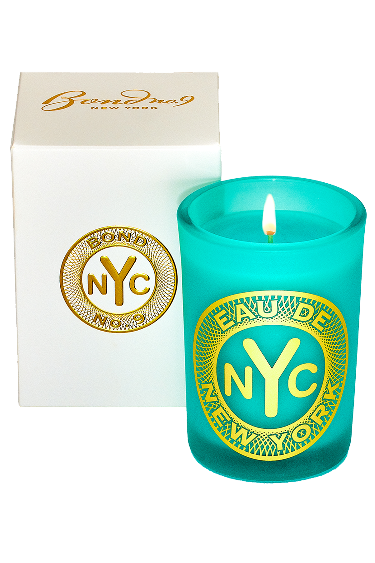 BOND NO. 9 EAU DE NEW YORK REFILLABLE CANDLE SET