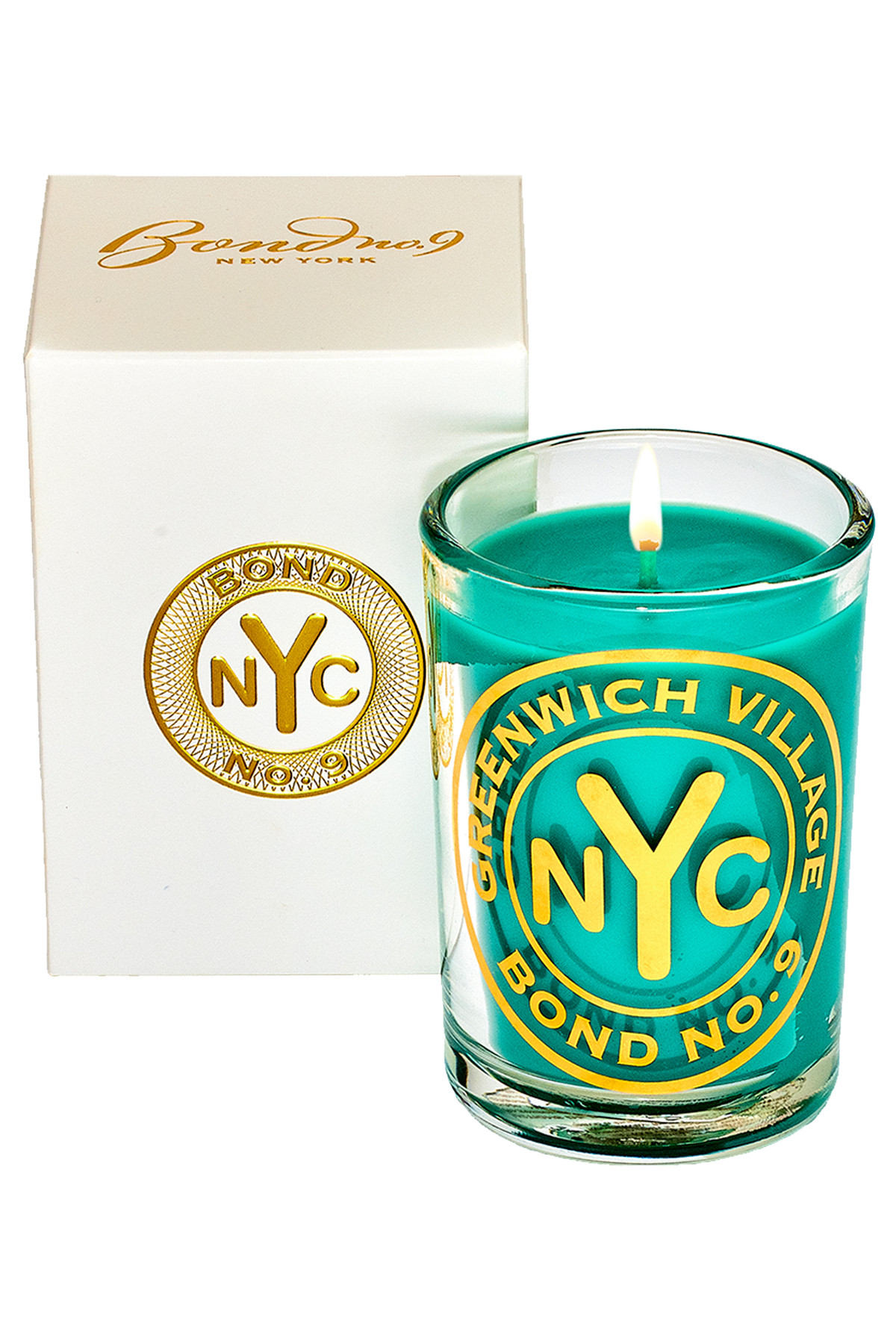 BOND NO. 9 GREENWICH VILLAGE REFILLABLE CANDLE SET