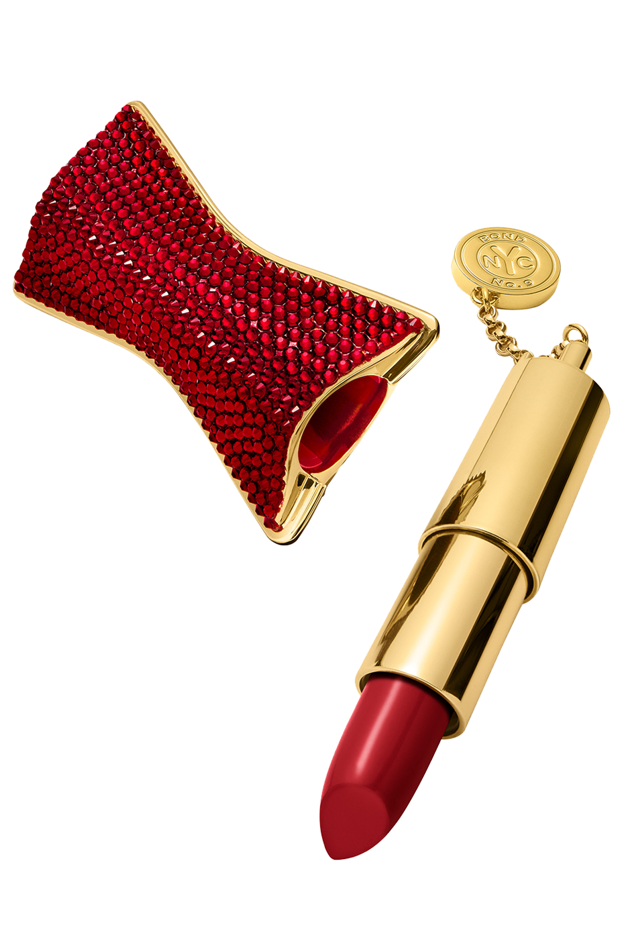 BOND NO. 9 REFILLABLE LIPSTICK WITH SWAROVSKI® CRYSTALS - FASHION AVENUE
