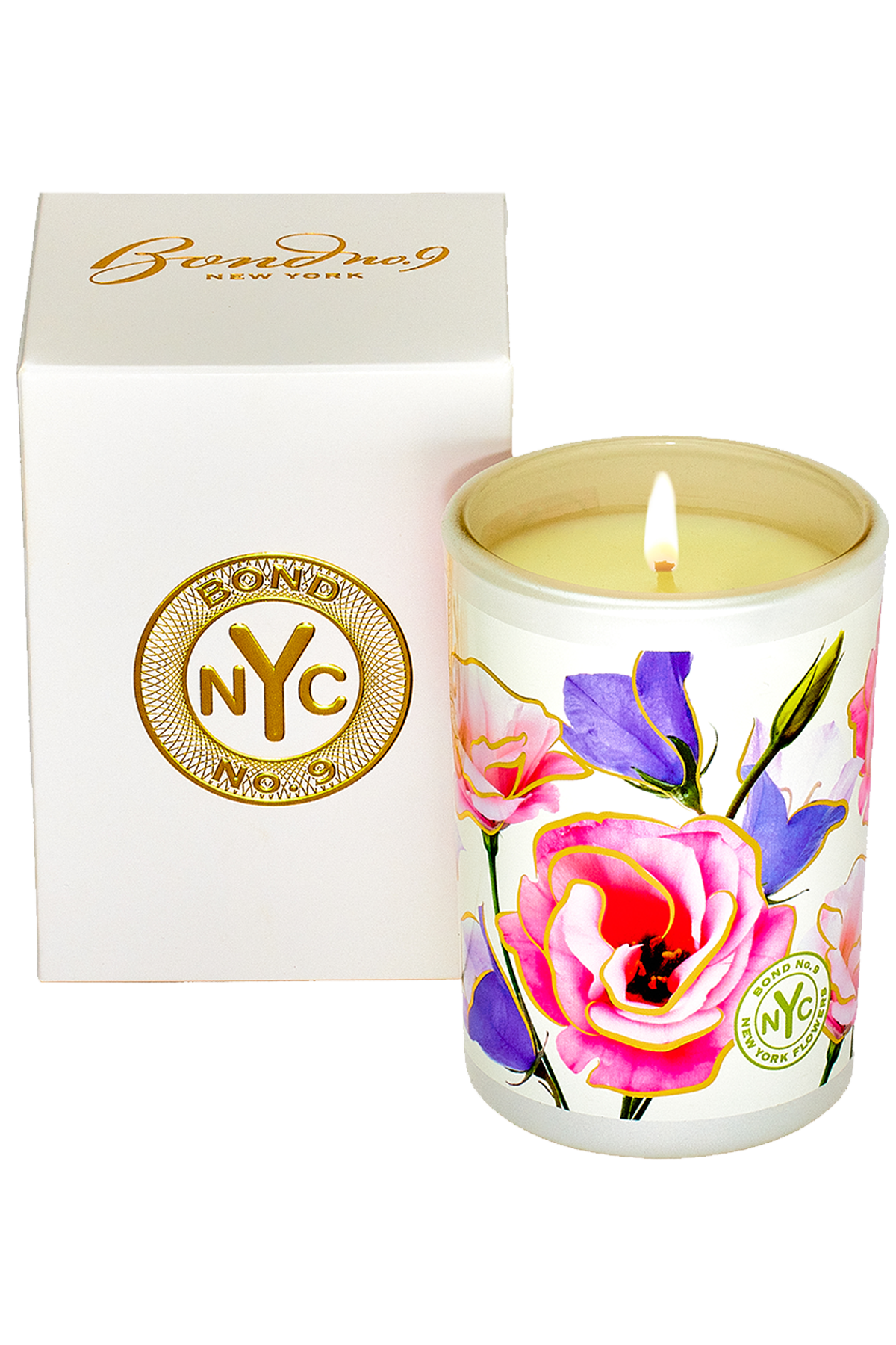 BOND NO. 9 NEW YORK FLOWERS REFILLABLE CANDLE SET